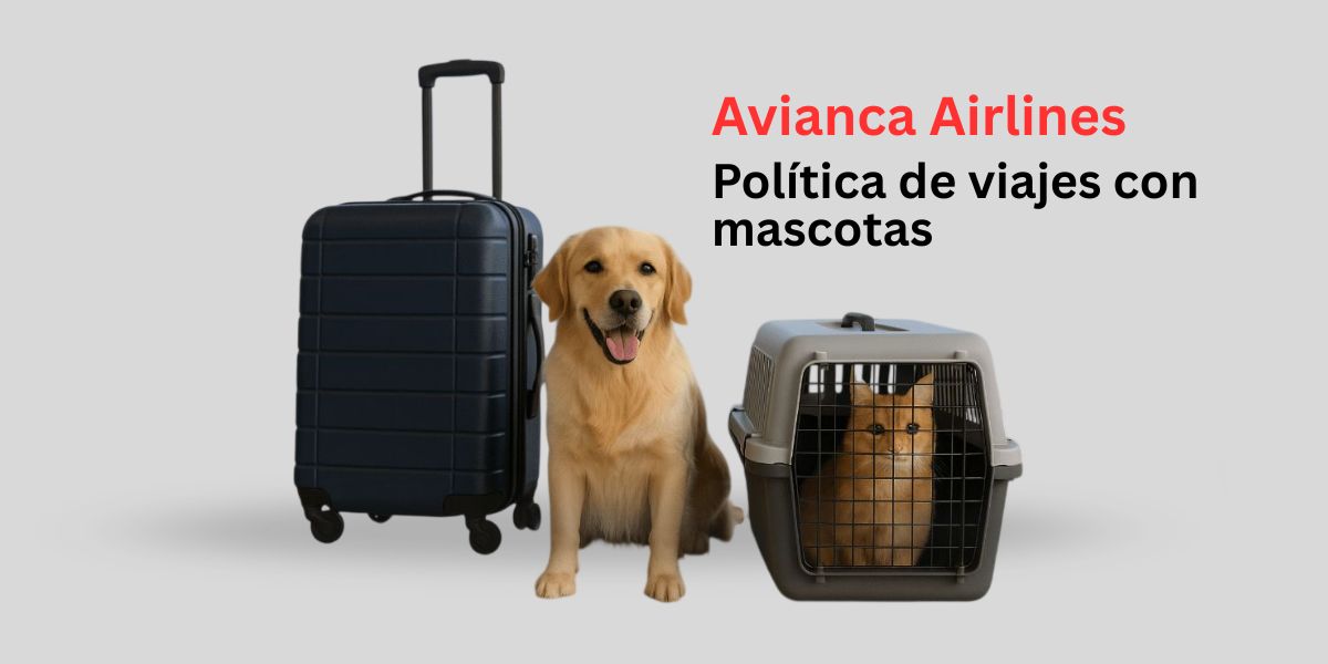 Política de viajes con mascotas de Avianca Airlines